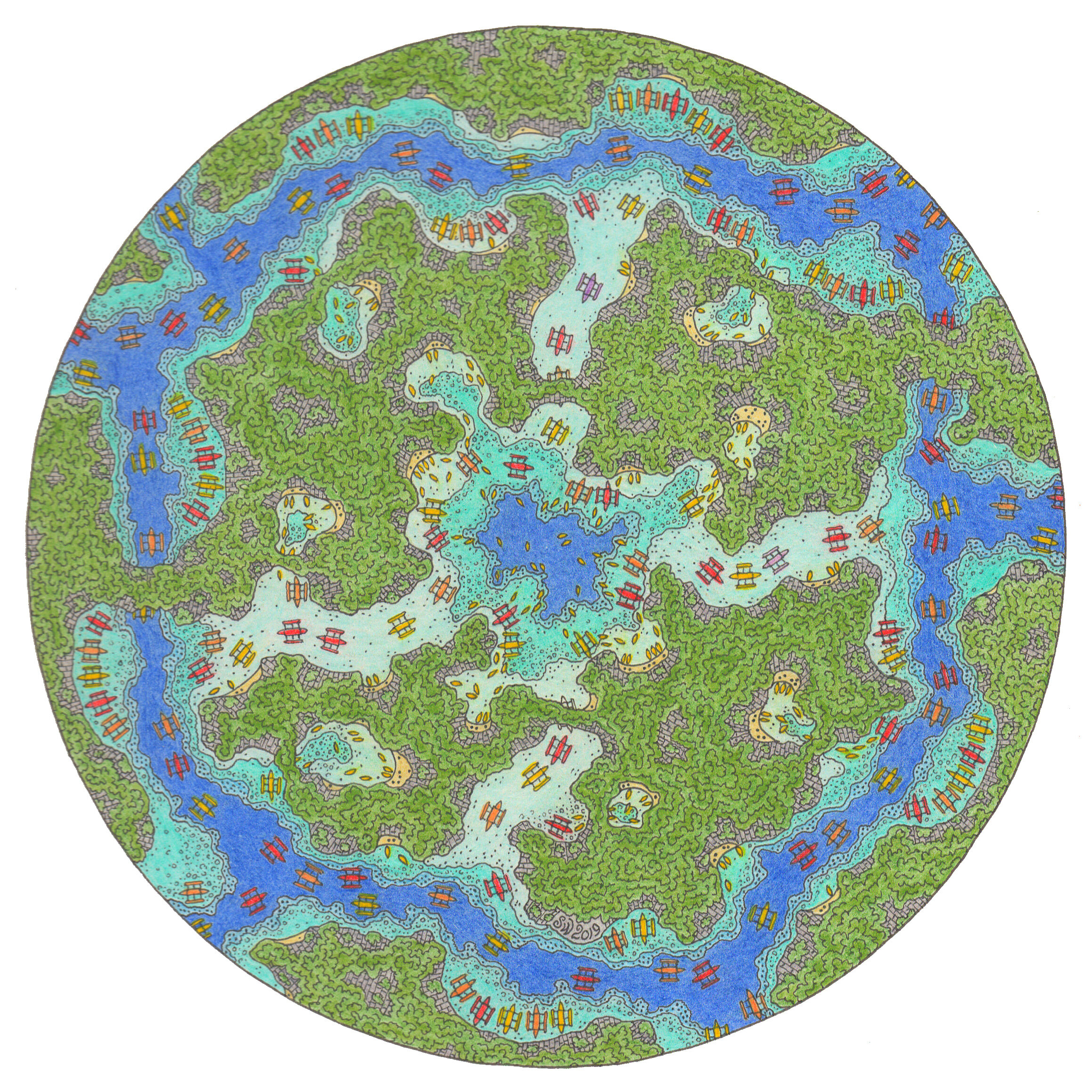 The Lagoons Of Miniloc Island 2019