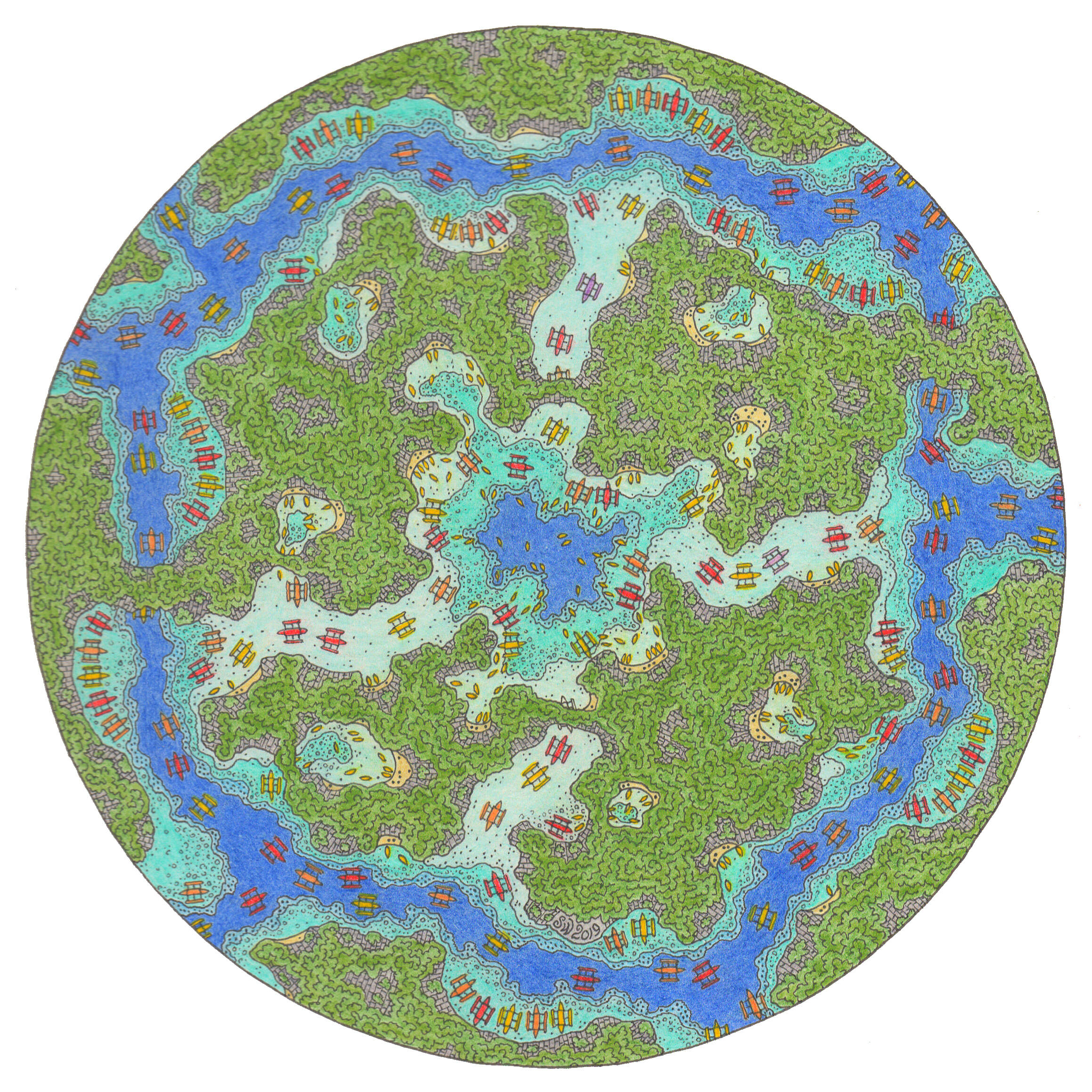 The Lagoons Of Miniloc Island 2019